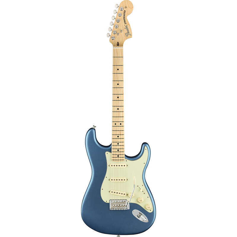 Fender American Performer Stratocaster MN - Satin Lake Placid Blue