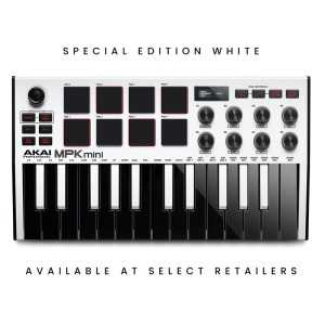 Akai MPK Mini MK3 - Special Edition White