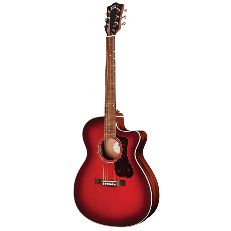 Guild Westerly OM-240CE - Oxblood Burst