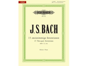 J.S. Bach 15 Two Part Inventions - Piano