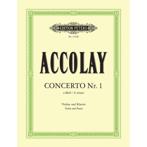 Accolay - Violin Concerto No. 1 in A minor