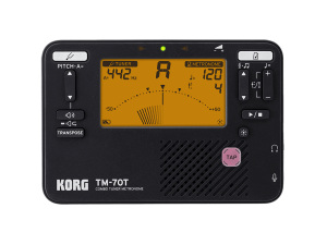 KORG TM-70T Combo Tuner/Metronome - Black