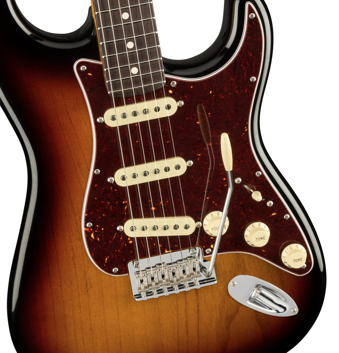 Fender American Pro II Stratocaster RW 3 Colour Sunburst - Image 3