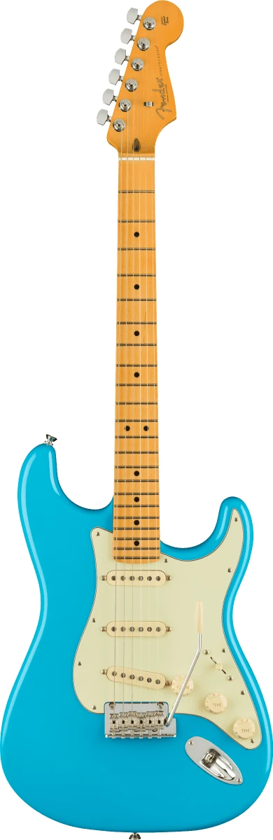 Fender American Pro II Stratocaster MN - Miami Blue - Image 5