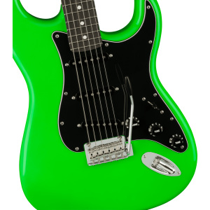 Fender Ltd Ed Player Stratocaster - Ebony Fingerboard - Neon Green