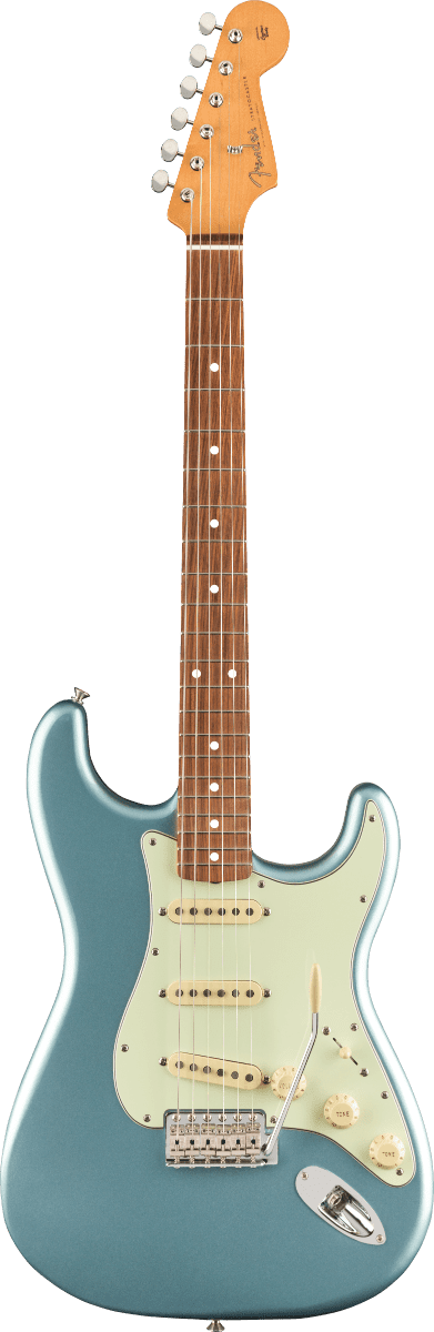 Fender Vintera 60's Stratocaster PF - Ice Blue Metallic - Image 7