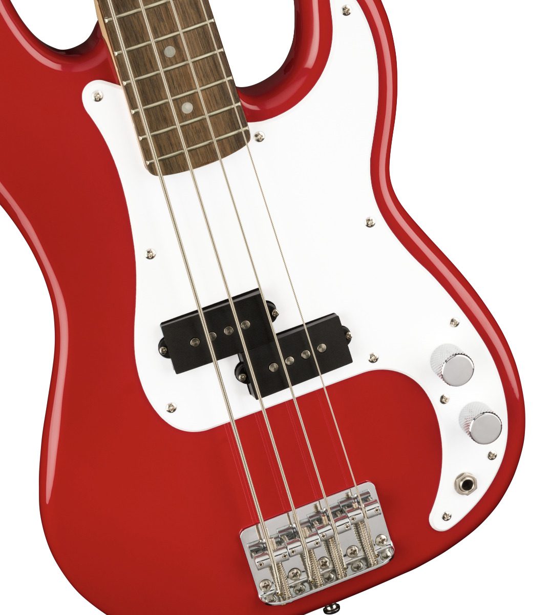 Fender Squier Mini Precision Bass LRL Dakota Red - Image 7