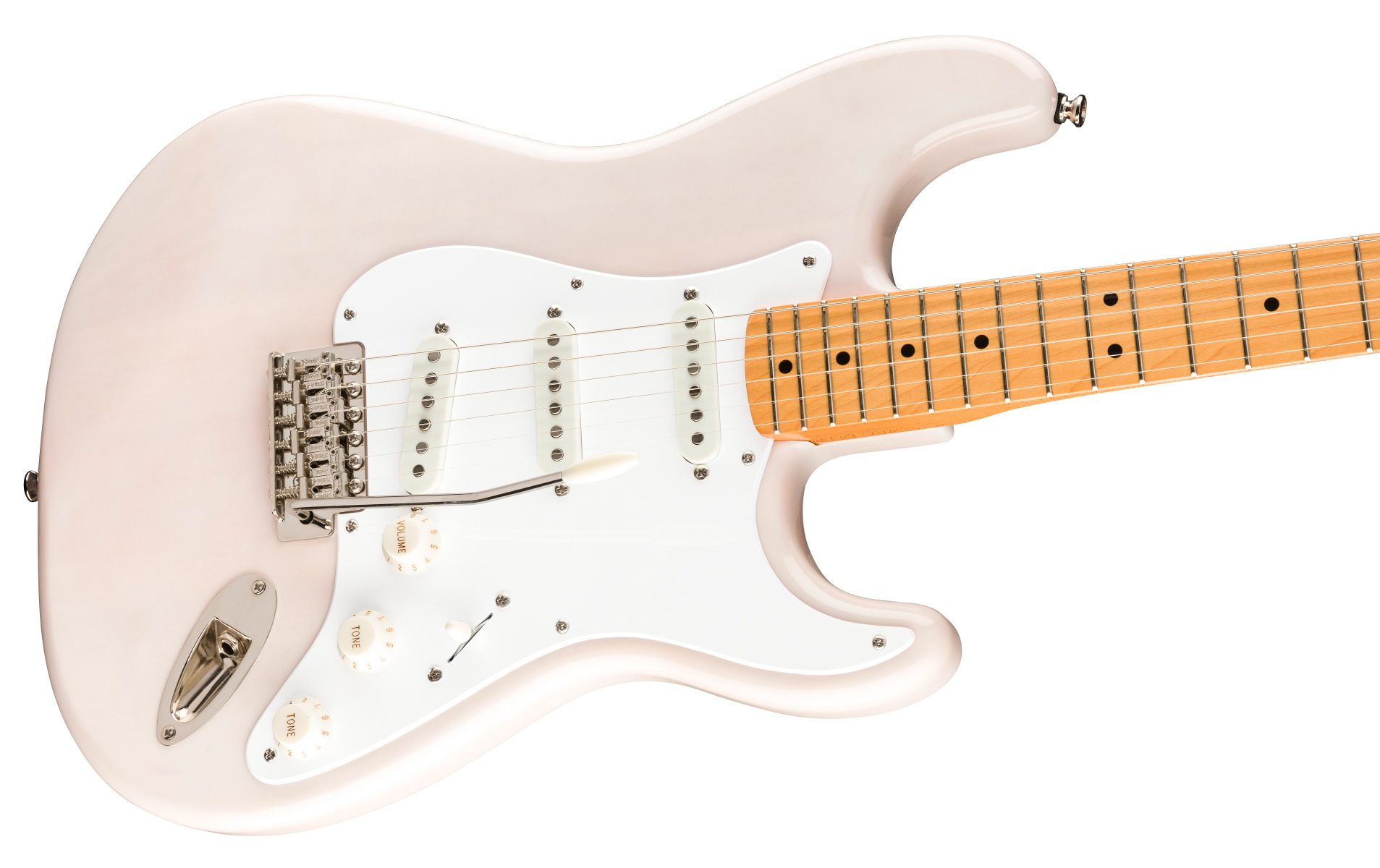 Fender Squier Classic Vibe 50's Stratocaster - MN - White Blonde - Image 7