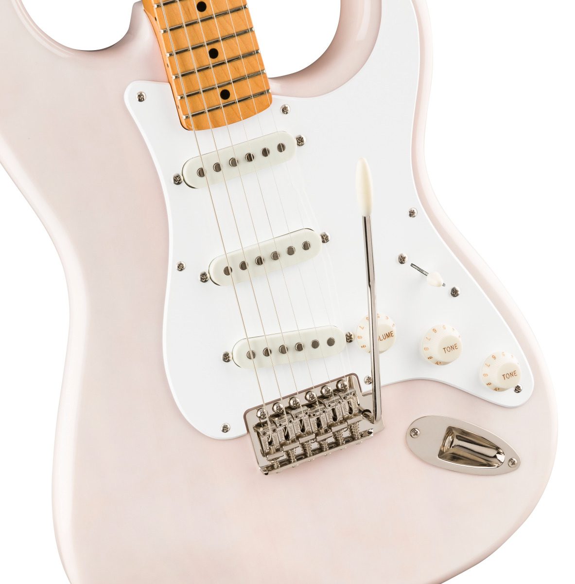 Fender Squier Classic Vibe 50's Stratocaster - MN - White Blonde - Image 5