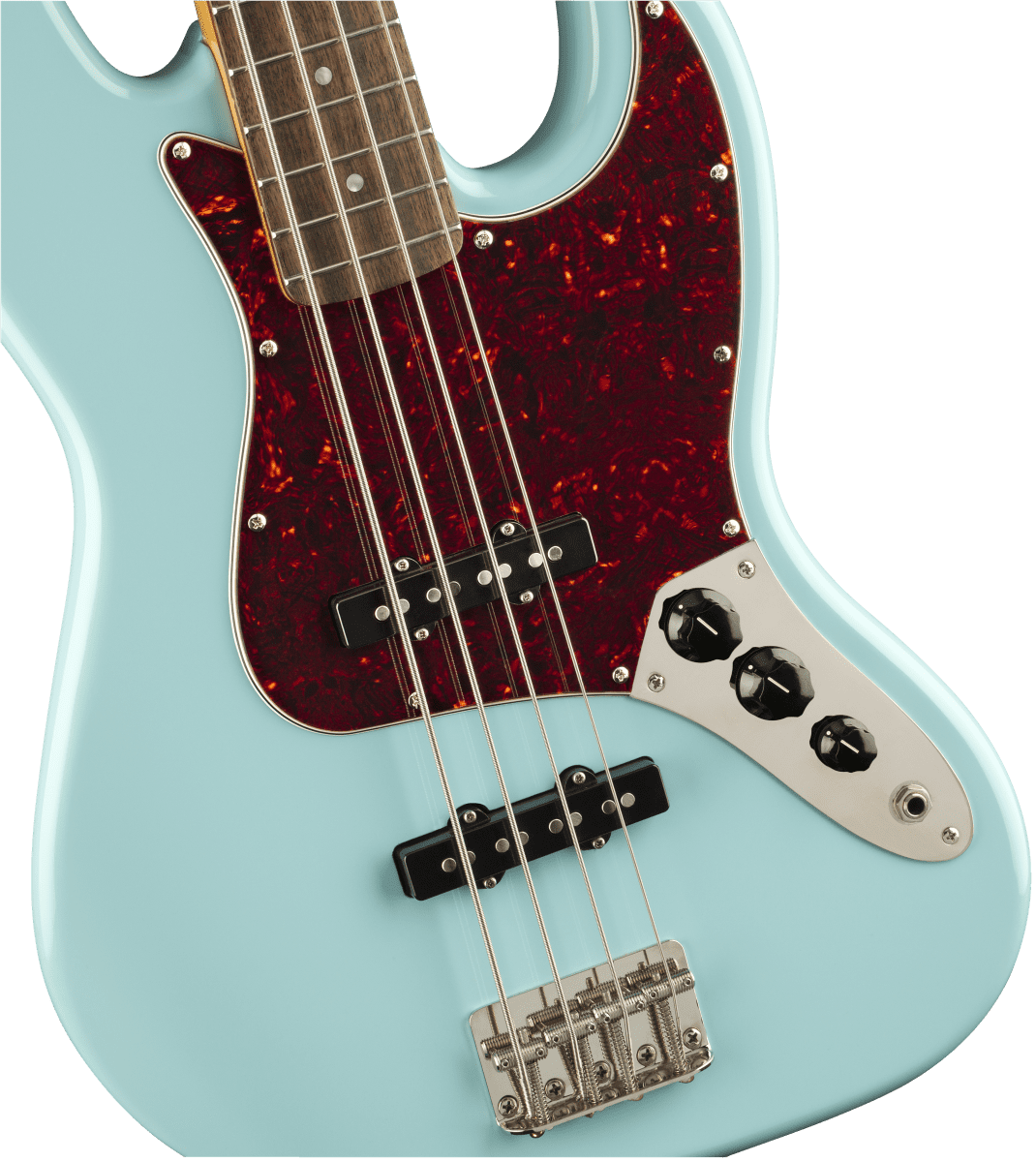 Fender Squier Classic Vibe 60's Jazz Bass - LRL - Daphne Blue - Image 2