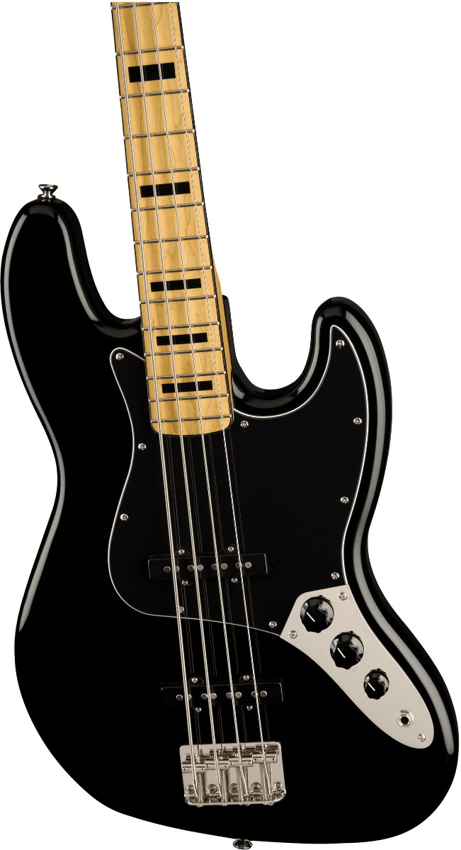 Fender Squier Classic Vibe 70's Jazz Bass - MN - BLK - Image 6