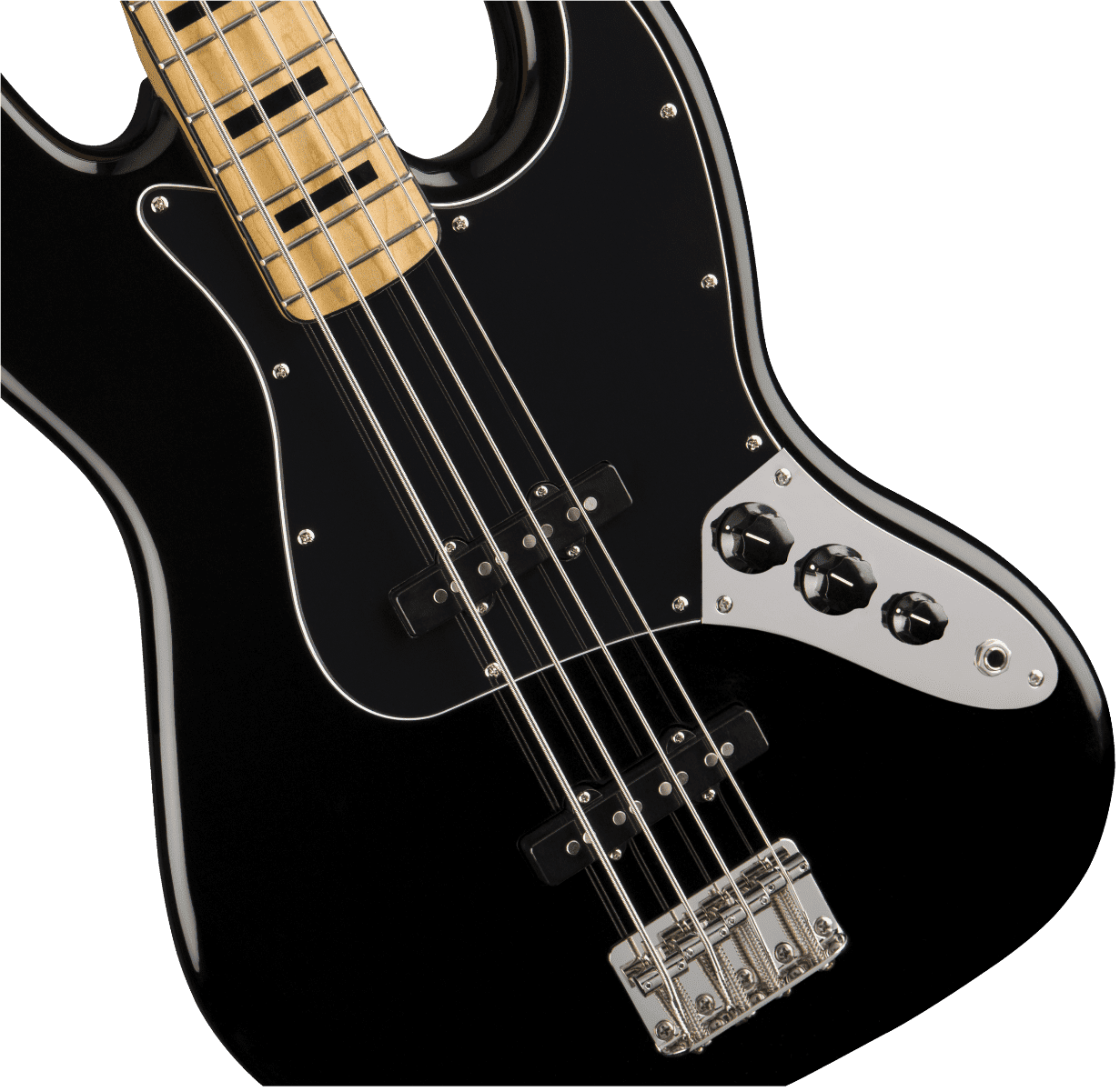 Fender Squier Classic Vibe 70's Jazz Bass - MN - BLK - Image 7