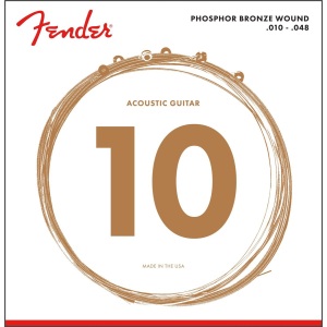 Fender Phosphor Bronze Acoustic Strings Extra Light (.10-.48)