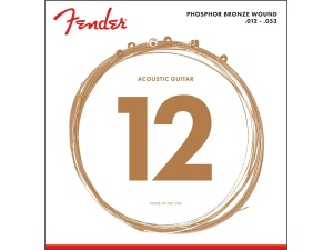 Fender Phosphor Bronze Acoustic Strings Light (.12-.53)
