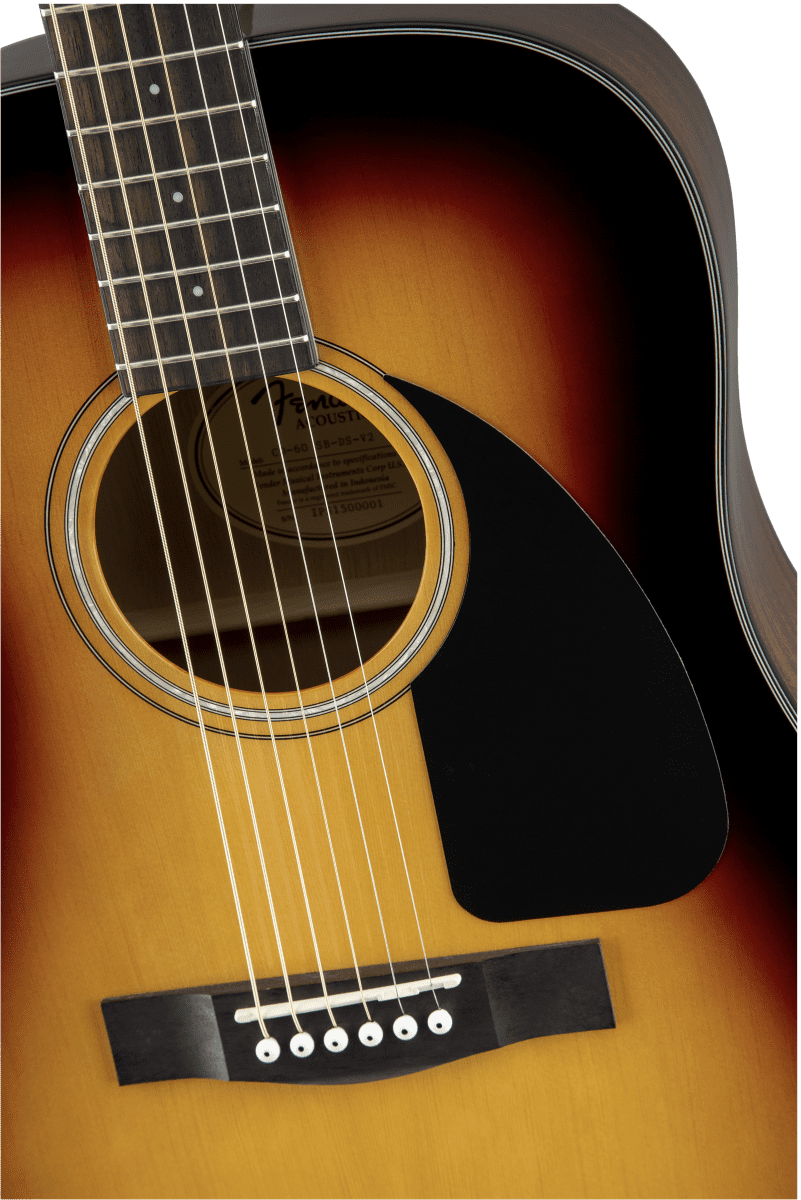 Fender CD-60 Dreadnought V3 - Sunburst - Image 7