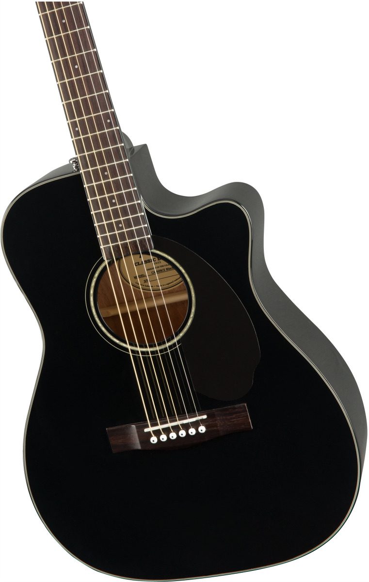 Fender CC-60SCE Concert - Black - Image 7