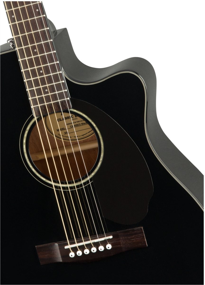 Fender CC-60SCE Concert - Black - Image 9
