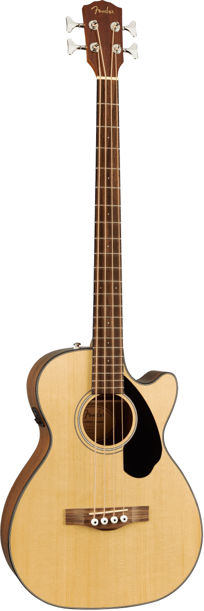 Fender CB-60SCE Acoustic Bass - Natural - Image 3