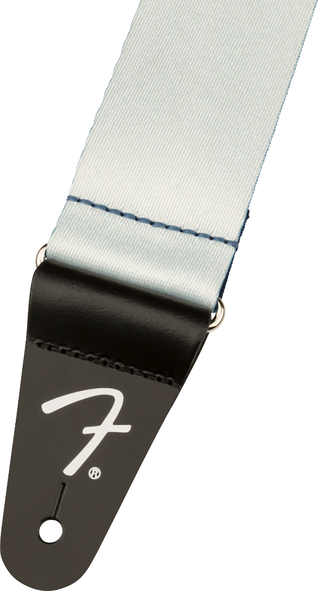 Straps Running Logo - Black Guitar strap Fender