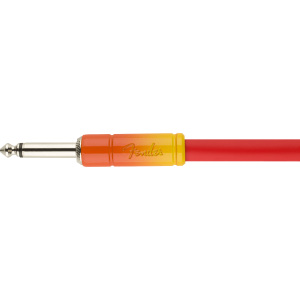 Fender 10' Ombré Instrument Cable - Tequila Sunrise