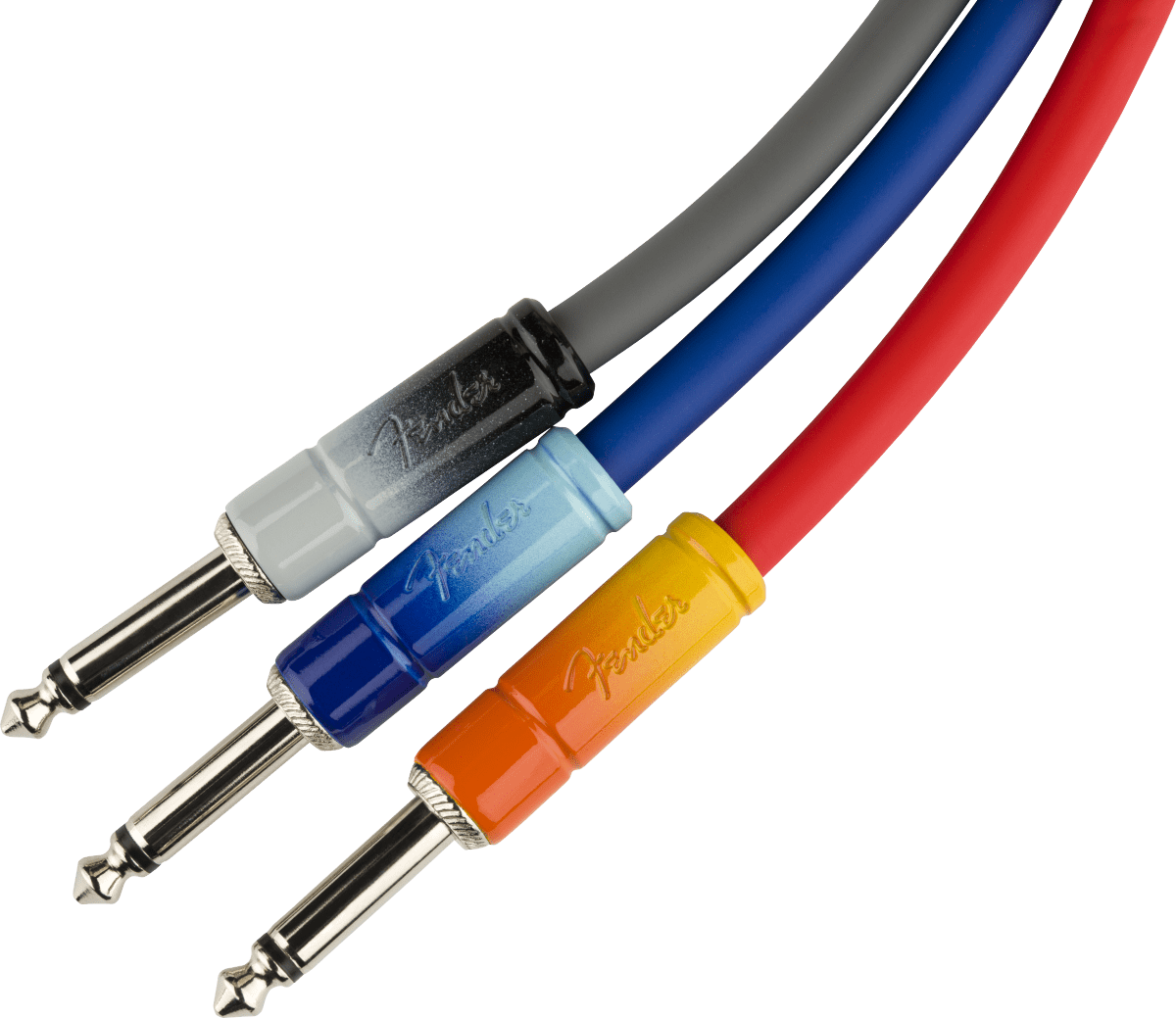 Fender 10' Ombré Instrument Cable - Belair Blue - Image 2