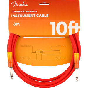 Fender 10' Ombré Instrument Cable - Tequila Sunrise