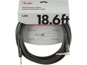 Fender Professional Series 18.6ft Straight/Angle Jack Instrument Cable