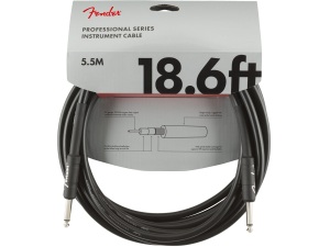 Fender Professional Series 18.6ft Straight/Straight Jack Instrument Cable
