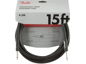 Fender Professional Series 15ft Straight/Straight Jack Instrument Cable