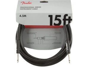 Fender Professional Series 15ft Straight/Straight Jack Instrument Cable