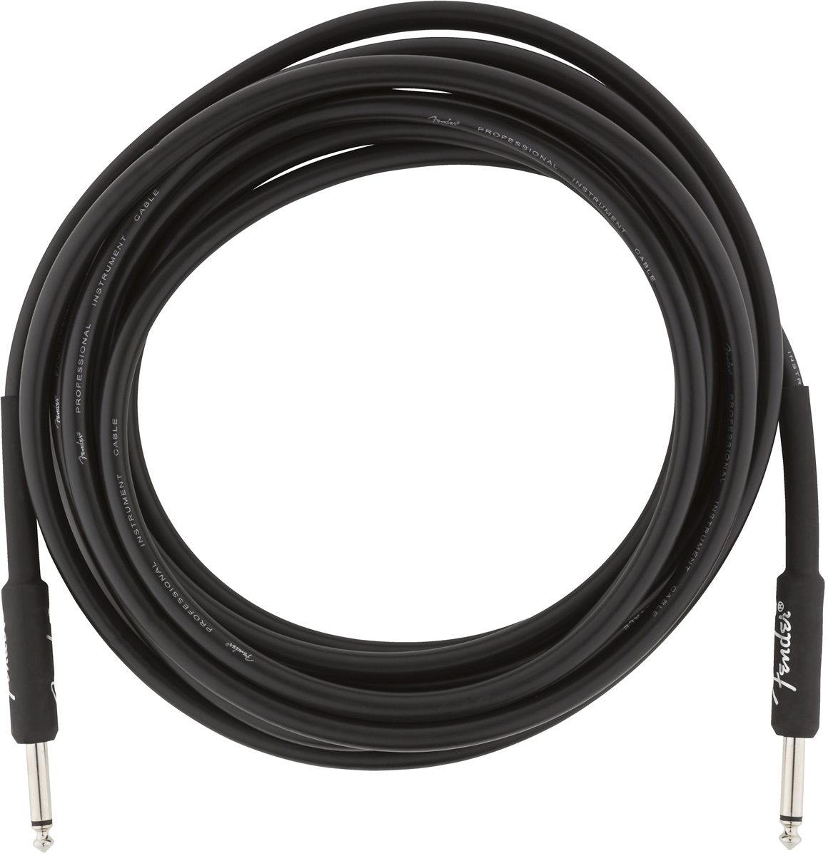 Fender Professional Series 15ft Straight/Straight Jack Instrument Cable - Image 3