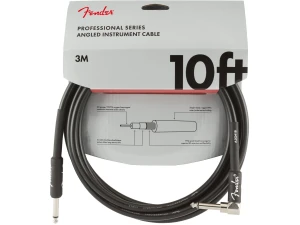 Fender Professional Series 10ft Straight/Angle Jack Instrument Cable