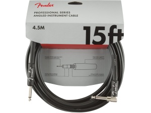 Fender Professional Series 15ft Straight/Angle Jack Instrument Cable