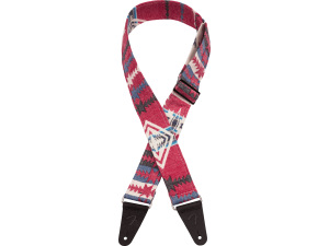 Fender 2" Zion Strap - Red Aztec