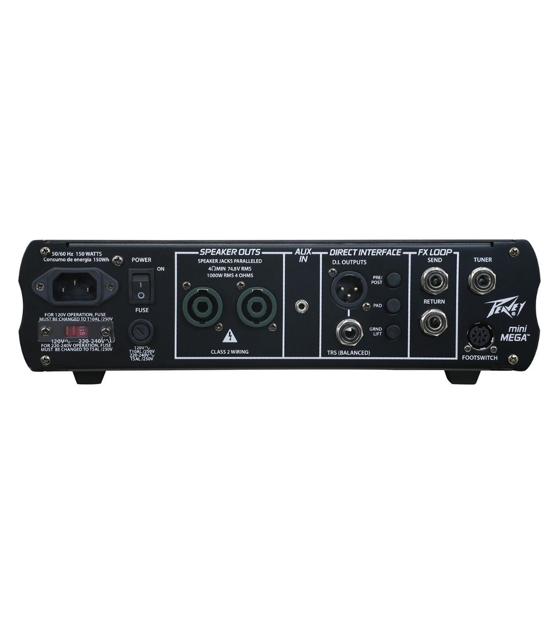Peavey Minimega 1000w Bass Amplifier Head - Image 3