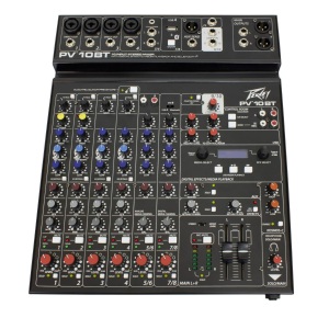 Peavey PV10 BT 10 Channel Compact Mixer with Bluetooth