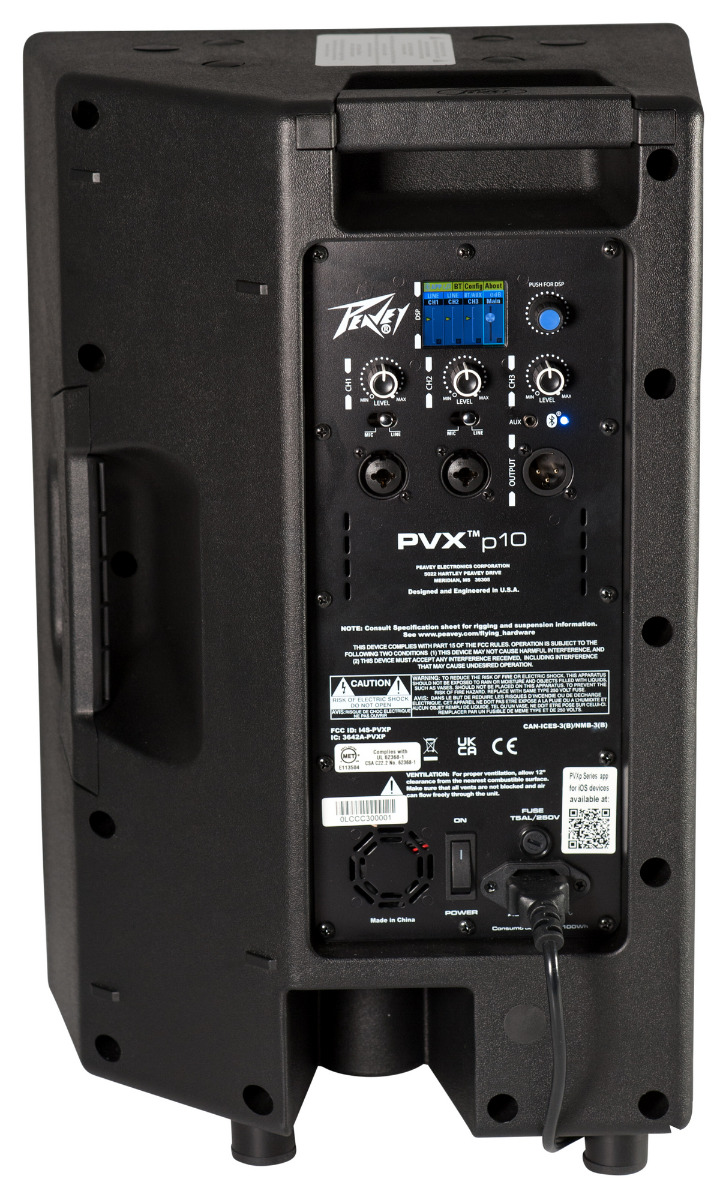 Peavey PVXp 10 Bluetooth - 10 Inch Powered Louspeaker