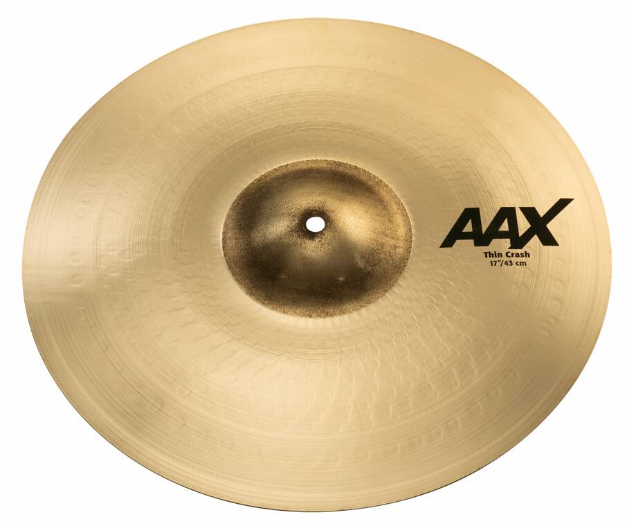 Sabian 17" AAX Thin Crash - Brilliant Finish - Image 2