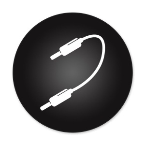 Stagg 30cm Patch Cable Mono Jack-Jack (L-Shaped)