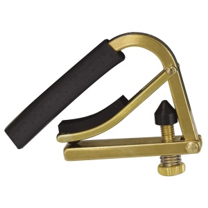 Shubb Capo Standard Capo Acoustic Brass C1B
