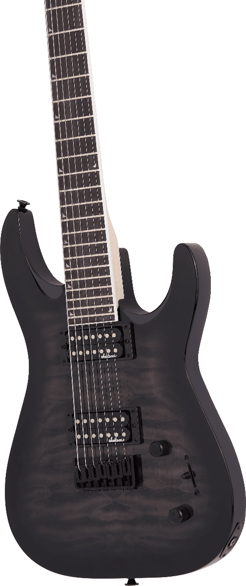 Jackson JS Series Dinky JS22Q-7 DKA HT - Trans Black Burst - Image 7
