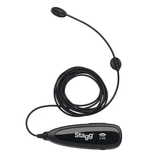 Stagg SUW 12BC Wireless surface microphone set w/transmitter + receiver