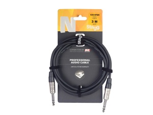 Stagg Pro 3M Stereo Audio Cable Jack/Jack