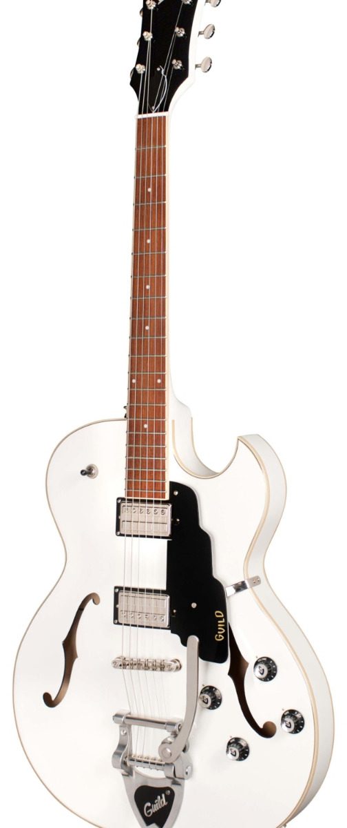 Guild Starfire I SC w/Vibrato - Snowcrest White - Image 6