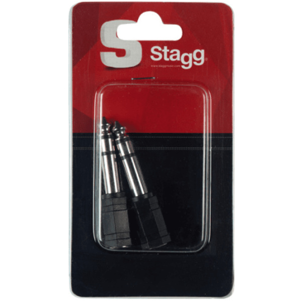 Stagg 2x Female stereo mini jack / male stereo phone-plug adaptors