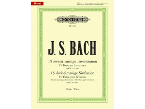 J.S. Bach Inventions and Sinfonias BWV 772–801 for Piano