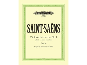 Saint-Saens Concerto for Cello No. 1 in A minor, Op. 33