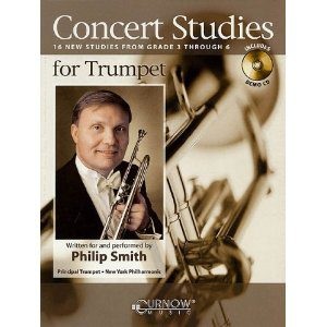 Concert Studies for Trumpet: Grade 3 Through 6