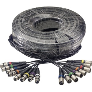 STAGG 30M Multicore 8 XLR Male - 8 XLR Female