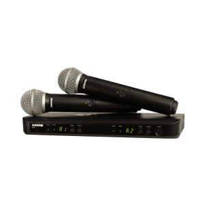 Shure BLX288/PG58 Dual Wireless Vocal System w/2 X PG58